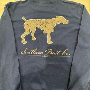 Southern Point Youth LS Tshirt Size 10
